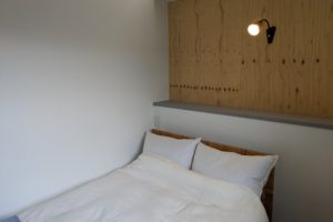 白馬・岩岳の滞在おすすめホテルhaluta hakuba 上質なベッド