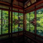 佐賀芸術環境の森「風遊山荘」のリフレクション写真1